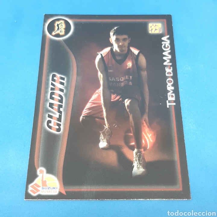 Coleccionismo deportivo: (C-36) CROMO PANINI - ACB 2009-2010 (SUZUKI MANRESA) N&deg;349 GLADYR. TIEMPO DE MAGIA