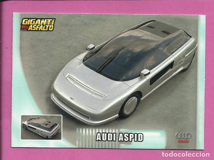 Sammelleidenschaft Sport: Giganti dell Asfalto - Gigantes del Asfalto (versi&oacute;n italiana Mundicromo) AUDI ASPID