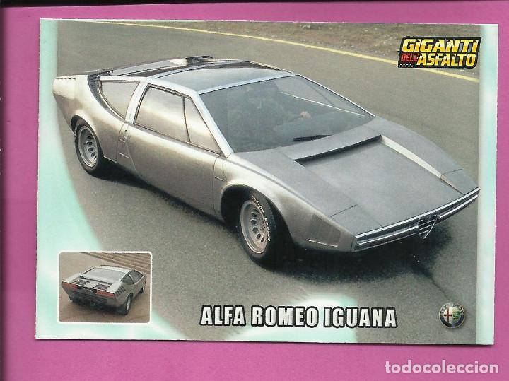 Sammelleidenschaft Sport: Giganti dell Asfalto - Gigantes del Asfalto (versi&oacute;n italiana Mundicromo) ALFA ROMEO IGUANA