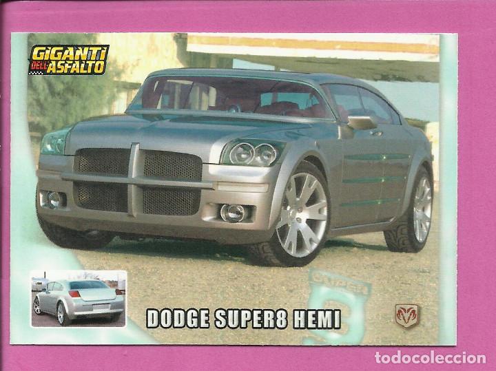 Sammelleidenschaft Sport: Giganti dell Asfalto - Gigantes del Asfalto (versi&oacute;n italiana Mundicromo) DODGE SUPER8 HEMI
