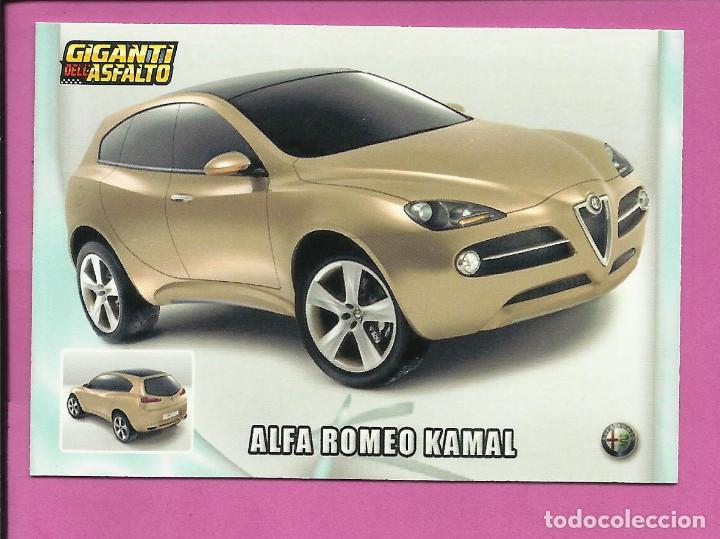Collezionismo sportivo: Cards Giganti dell Asfalto - Gigantes del Asfalto (versi&oacute;n italiana Mundicromo) ALFA ROMEO KAMAL