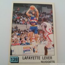 Coleccionismo deportivo: CROMO NBA 90 PANINI BASQUET AÑO 1990 Nº 139 LAFAYETTE LEVER NUGGETS