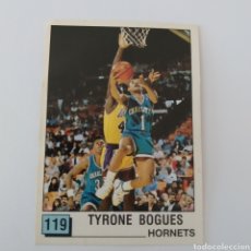 Coleccionismo deportivo: CROMO NBA 90 PANINI BASQUET AÑO 1990 Nº 119 TYRONE BOGUES HORNETS