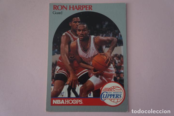 Colecionismo desportivo: CROMO CARD DE BALONCESTO RON HARPER DE LOS ANGELES CLIPPERS N&ordm; 146 NBA HOOPS 1990-90