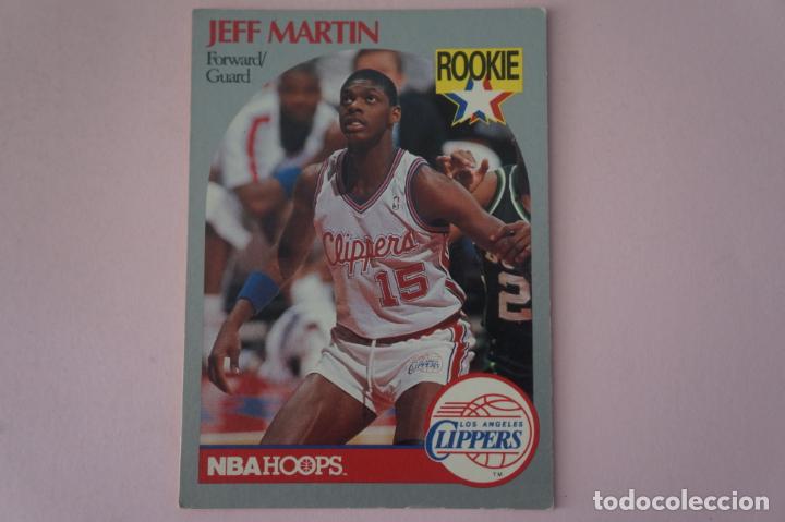Colecionismo desportivo: CROMO CARD DE BALONCESTO JEFF MARTIN DE LOS ANGELES CLIPPERS N&ordm; 148 NBA HOOPS 1990-90