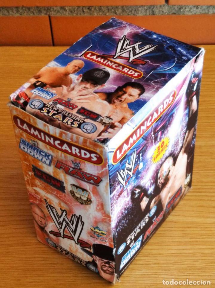 Collezionismo sportivo: CAJA DE LAMINCARDS DE WW NEW PRESSING STARS DE MUNDICROMO 2008 CON 30 SOBRES SIN ABRIR