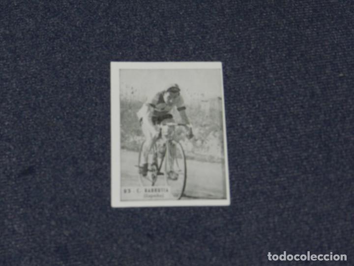 Coleccionismo deportivo: CROMO CICLISMO - ASES DEL PEDAL N.23 C BARRUTIA - EDICIONES TRIUNFO 1960, BUEN ESTADO