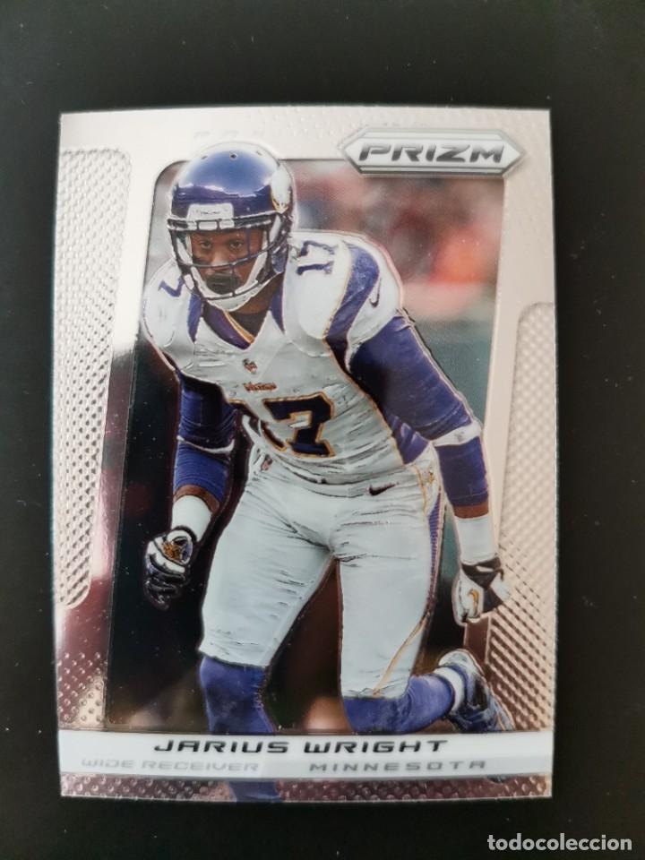 Colecionismo desportivo: Panini Prizm 2013 #123 Jarius Wright Minnesota Vikings NFL Card