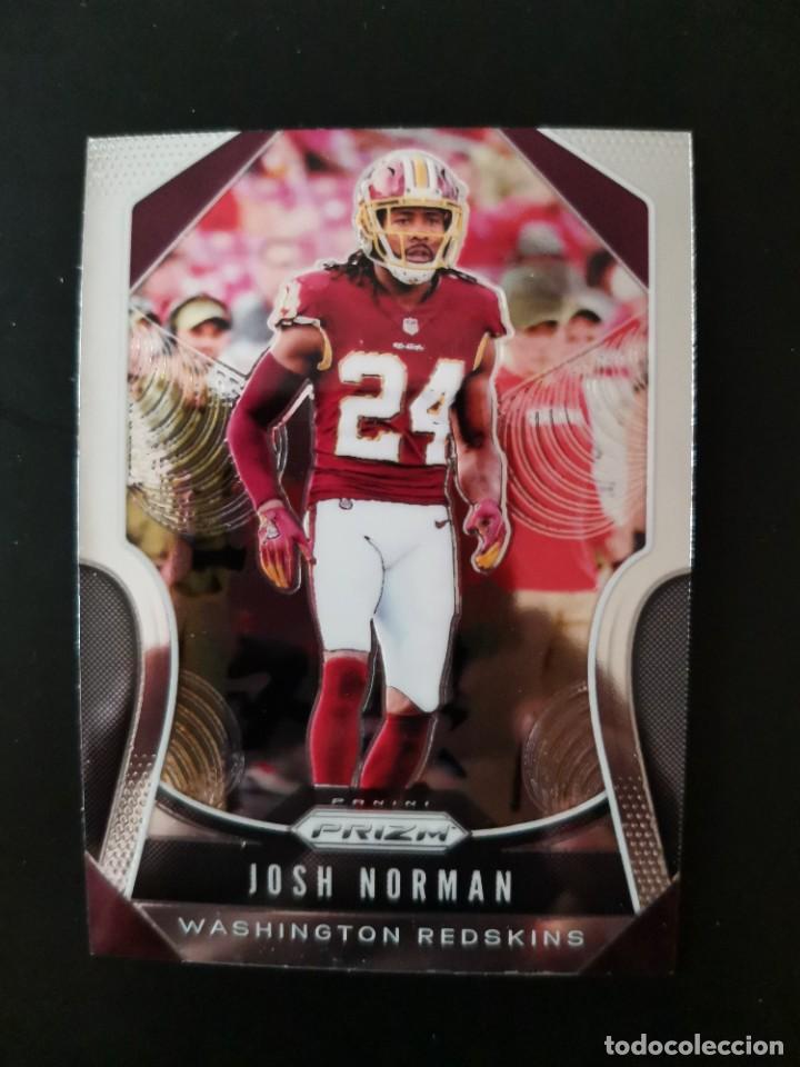 Colecionismo desportivo: Panini Prizm 2019 #66 Josh Norman Washington Redskins NFL Card