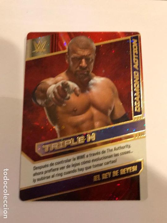 Colecionismo desportivo: Cromo Triple H - Diamond Action
