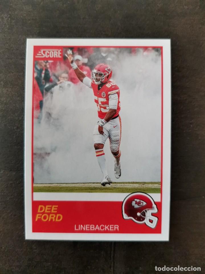 Colecionismo desportivo: Panini Score 2019 #7 Dee Ford Kansas City Chiefs NFL Card