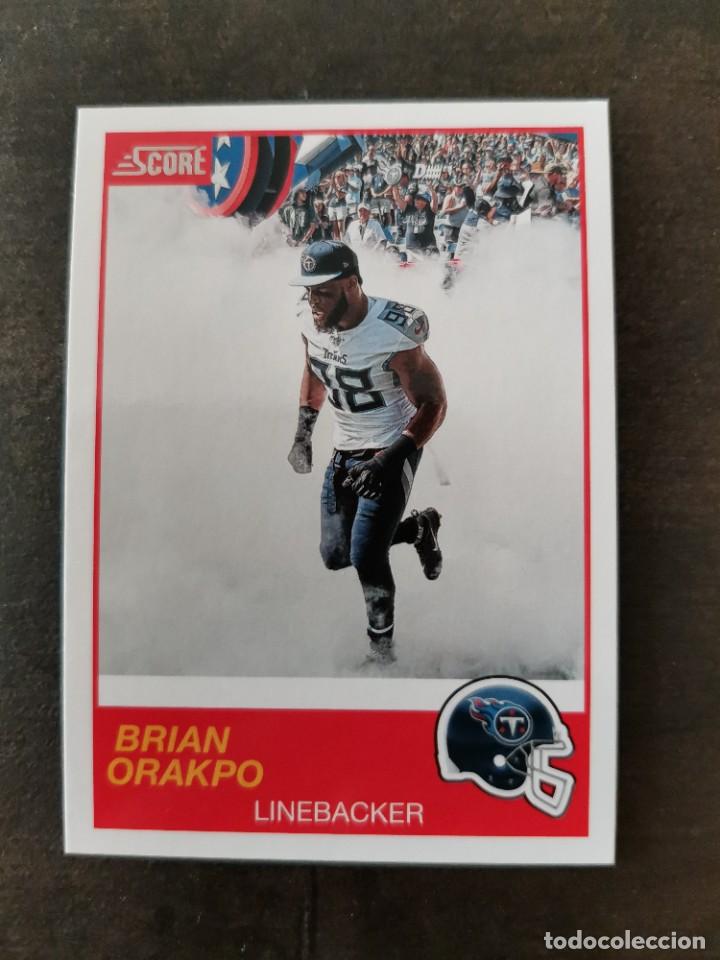 Sammelleidenschaft Sport: Panini Score 2019 #81 Brian Orakpo Tennesse Titans NFL Card