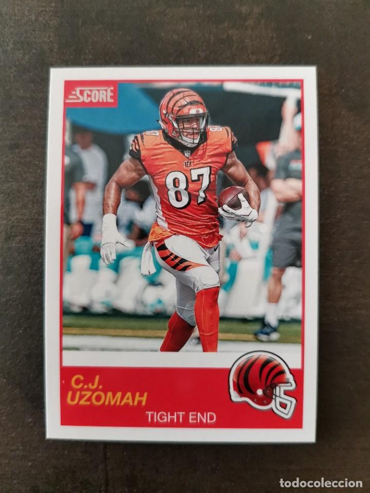 Colecionismo desportivo: Panini Score 2019 #96 C. J. Uzomah Cincinnati Bengals NFL Card