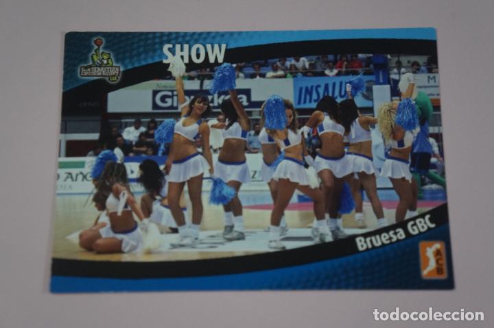 Collezionismo sportivo: CROMO CARD DE BALONCESTO BASKET SHOW BRUESA GBC N&ordm; 35 LIGA ACB 08/09 PANINI