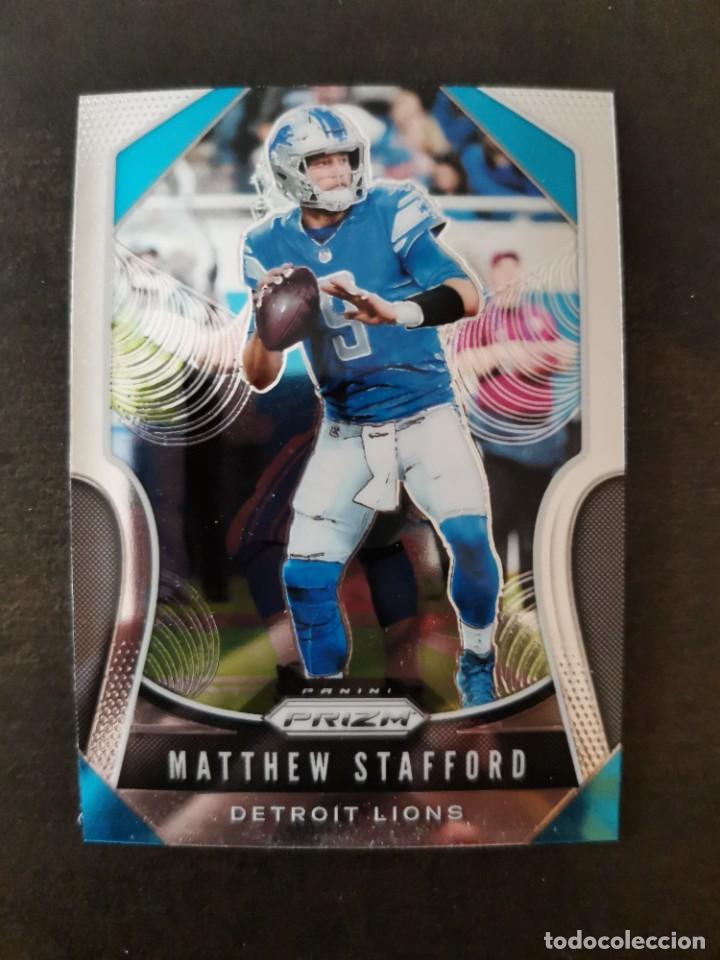 Sammelleidenschaft Sport: Panini Prizm 2019 #111 Matthew Stafford Detroit Lions NFL Card