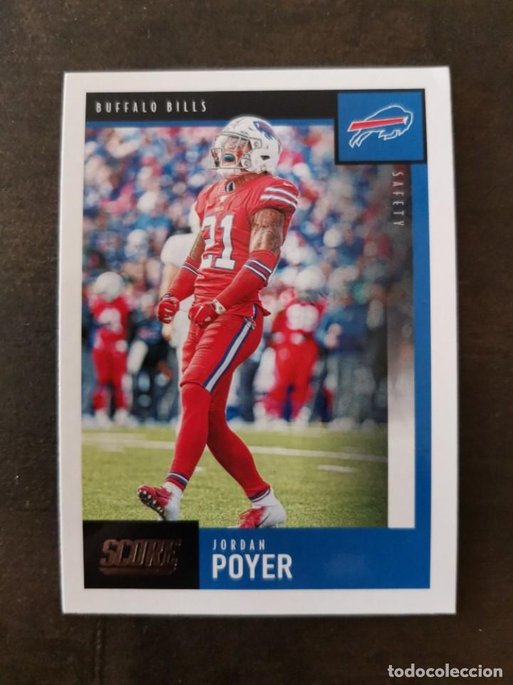 Colecionismo desportivo: Panini Score 2020 #6 Jordan Poyer Buffalo Bills NFL Card