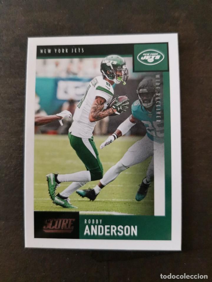 Colecionismo desportivo: Panini Score 2020 #32 Robby Anderson New York Jets NFL Card