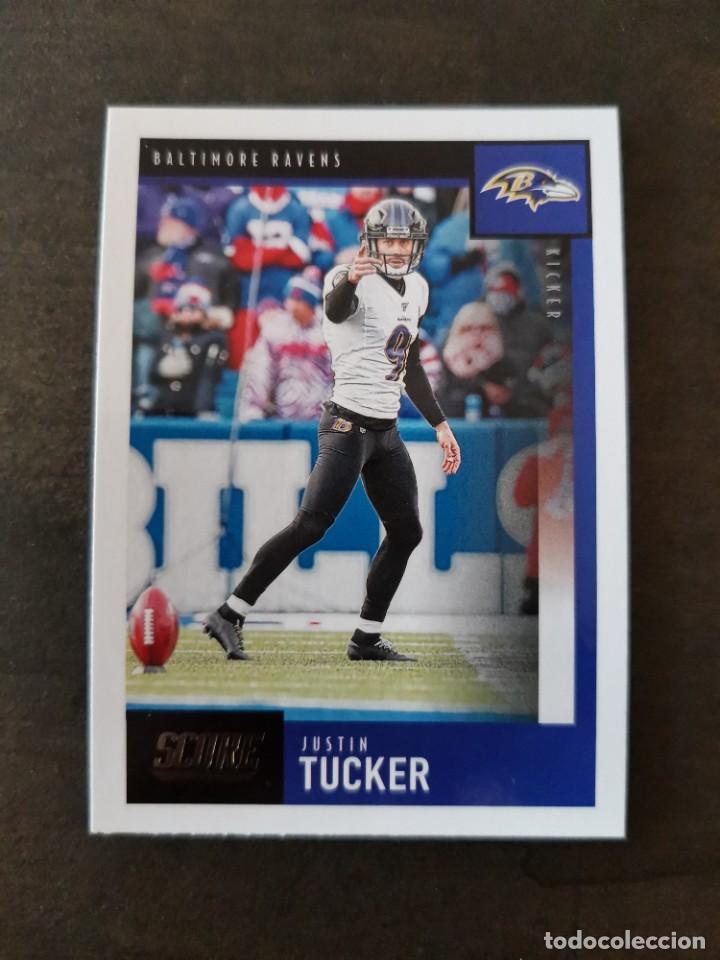 Sammelleidenschaft Sport: Panini Score 2020 #51 Justin Tucker Baltimore Ravens NFL Card