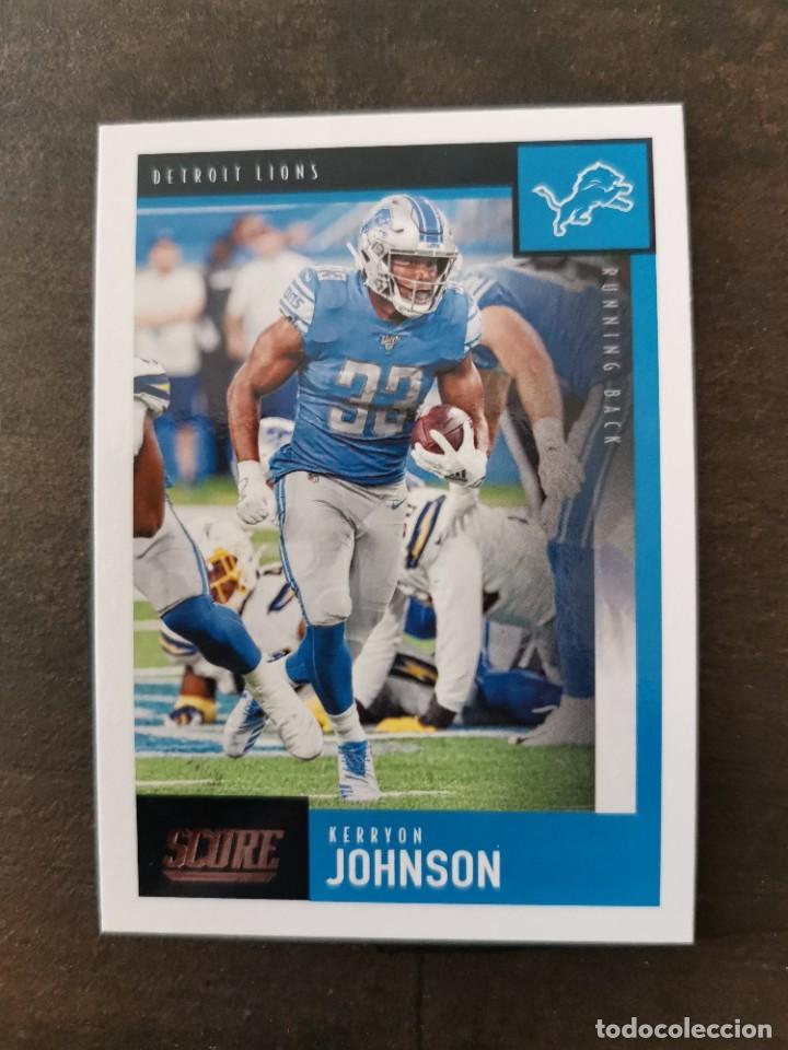 Collezionismo sportivo: Panini Score 2020 #220 Kerryon Johnson Detroit Lions NFL Card