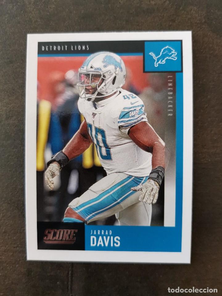 Collezionismo sportivo: Panini Score 2020 #222 Jarrad Davis Detroit Lions NFL Card