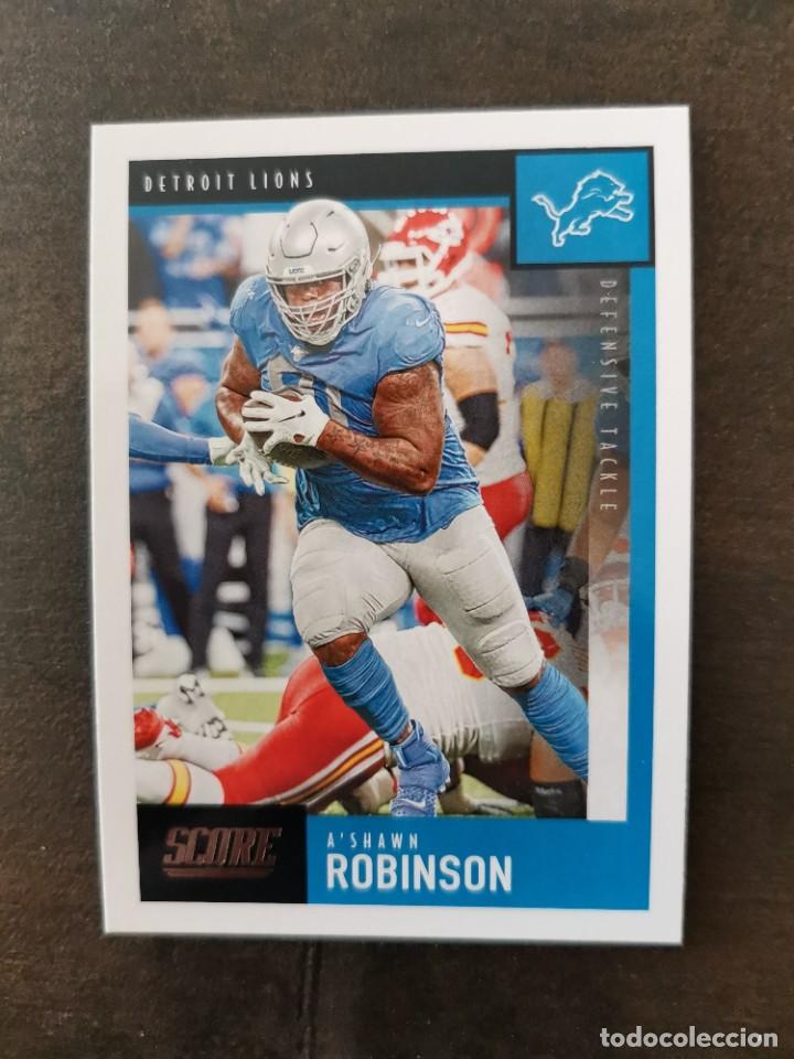 Sammelleidenschaft Sport: Panini Score 2020 #223 A' Shawn Robinson Detroit Lions NFL Card