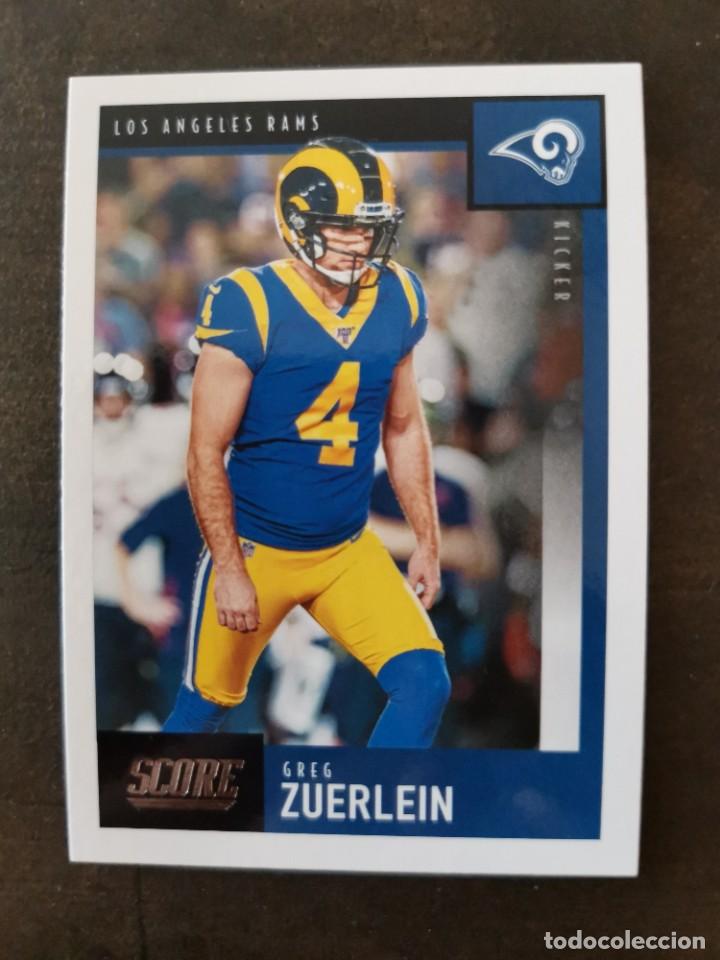 Sammelleidenschaft Sport: Panini Score 2020 #307 Greg Zuerlein Los Angeles Rams NFL Card