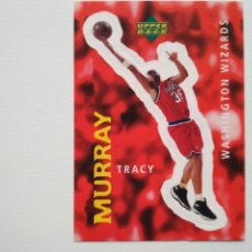Coleccionismo deportivo: CROMO NBA 1996 1997 UPPER DECK ADHESIVO SIN PEGAR TRACY MURRAY WASHINGTON WIZARDS NÚMERO 328