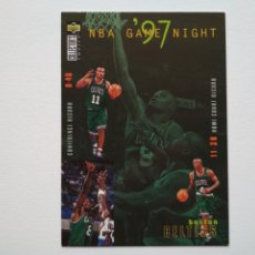Coleccionismo deportivo: CROMO NBA UPPER DECK BOSTON CELTICS NBA GAME NIGHT '97
