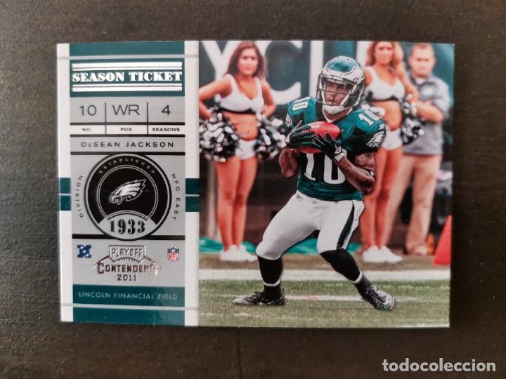 Sammelleidenschaft Sport: Panini Playoff Contenders 2011 Season Ticket #58 DeSean Jackson Philadelphia Eagles NFL Card
