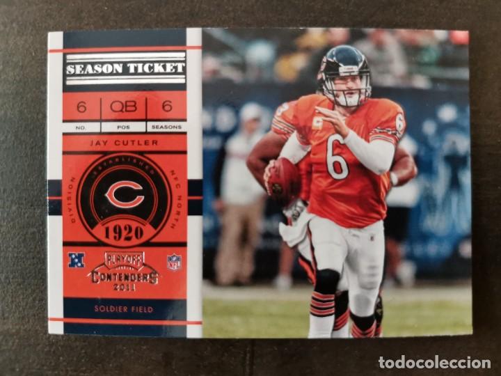 Sammelleidenschaft Sport: Panini Playoff Contenders 2011 Season Ticket #64 Jay Cutler Chicago Bears NFL Card