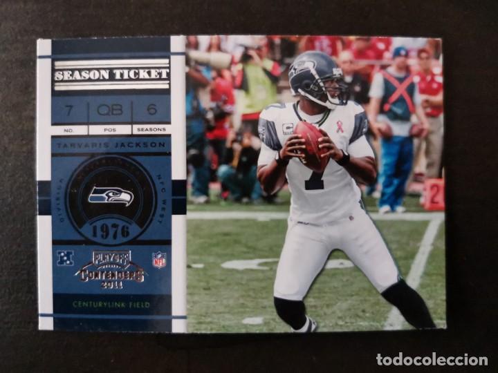 Sammelleidenschaft Sport: Panini Playoff Contenders 2011 Season Ticket #97 Tarvaris Jackson Seattle Seahawks NFL Card