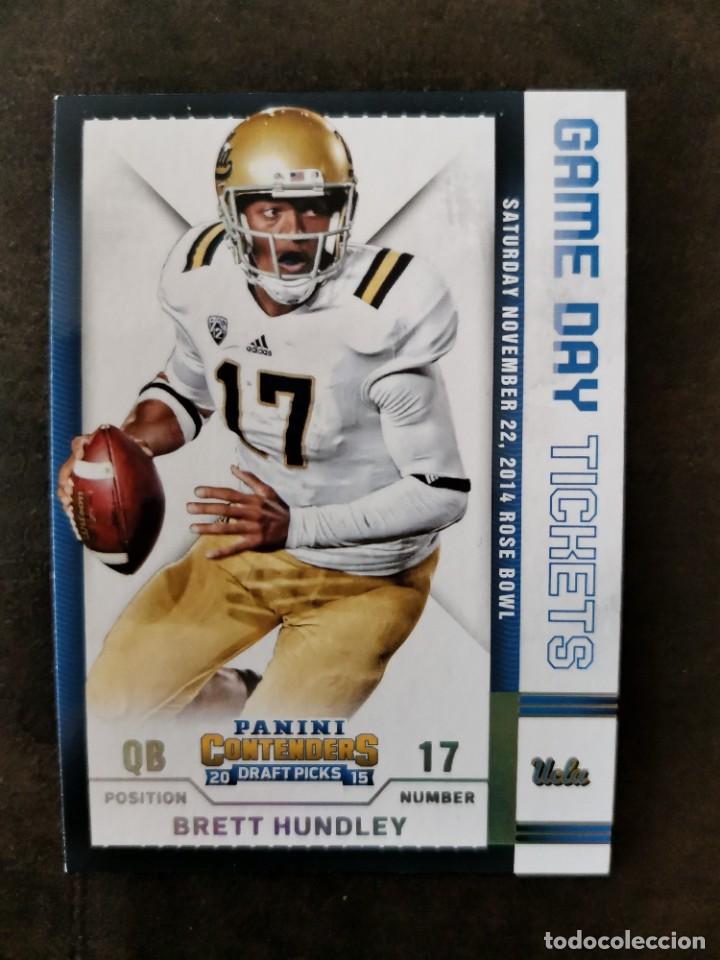 Colecionismo desportivo: Panini Contenders Draft Picks 2015 Game Day Tickets #6 Brett Hundley NFL Card