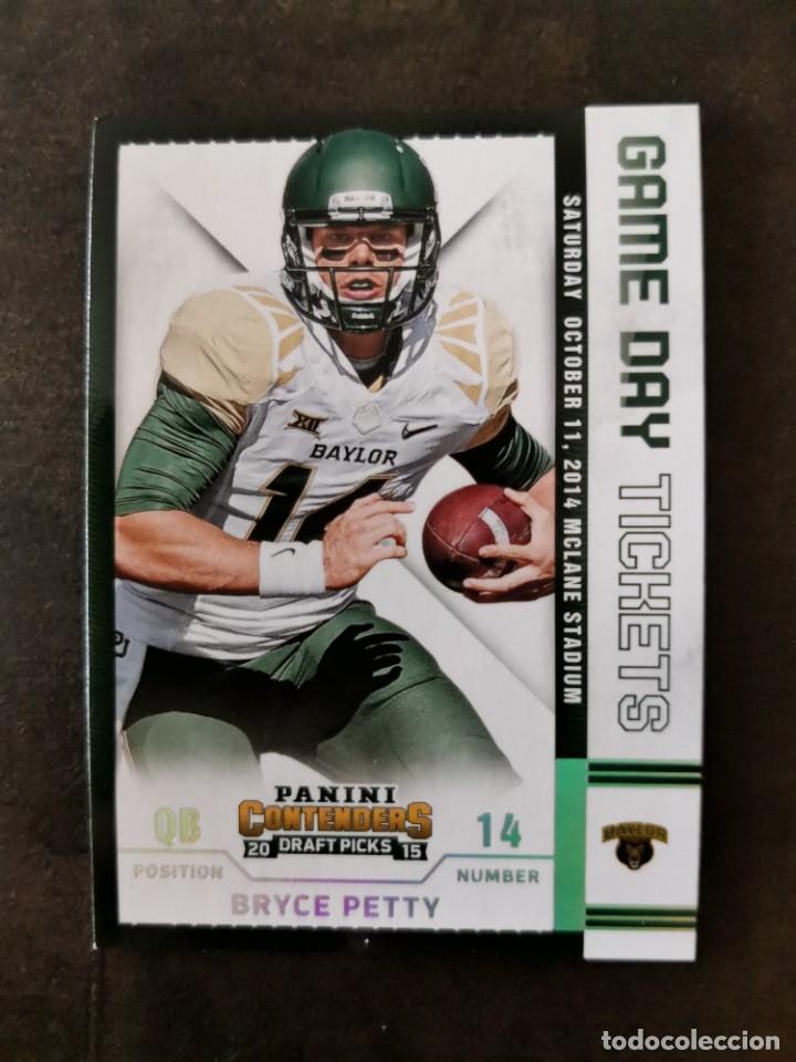 Sammelleidenschaft Sport: Panini Contenders Draft Picks 2015 Game Day Tickets #7 Bryce Petty NFL Card