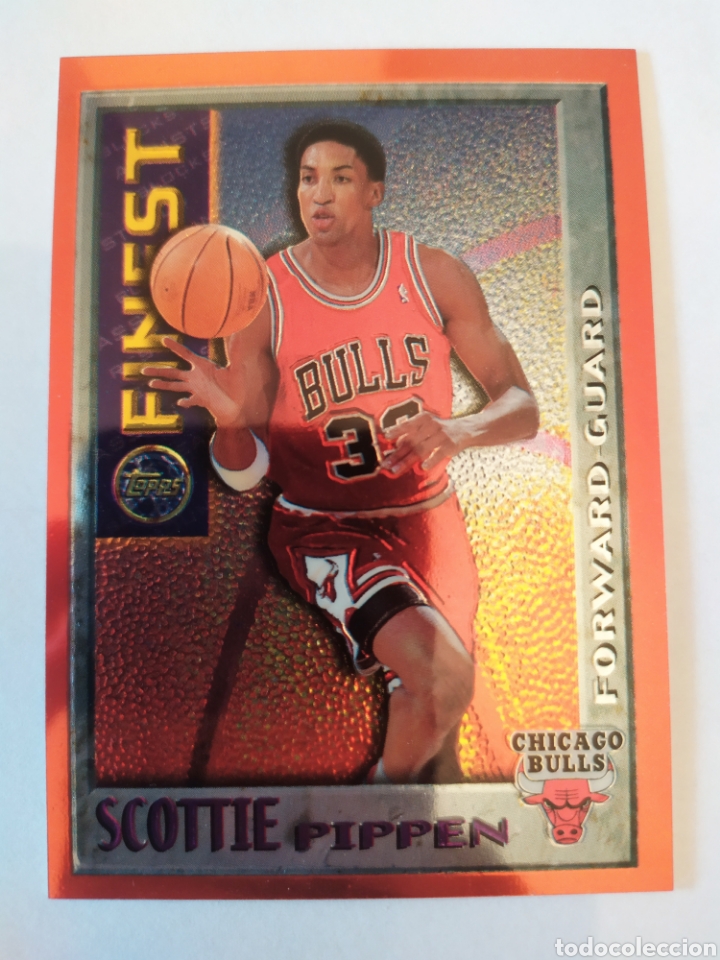 scottie pippen 15 nba topps finest 1996-97 chic - Buy Collectible 