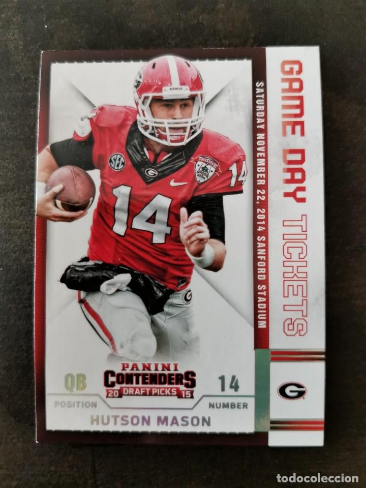 Sammelleidenschaft Sport: Panini Contenders Draft Picks 2015 Game Day Tickets #52 Hutson Mason NFL Card