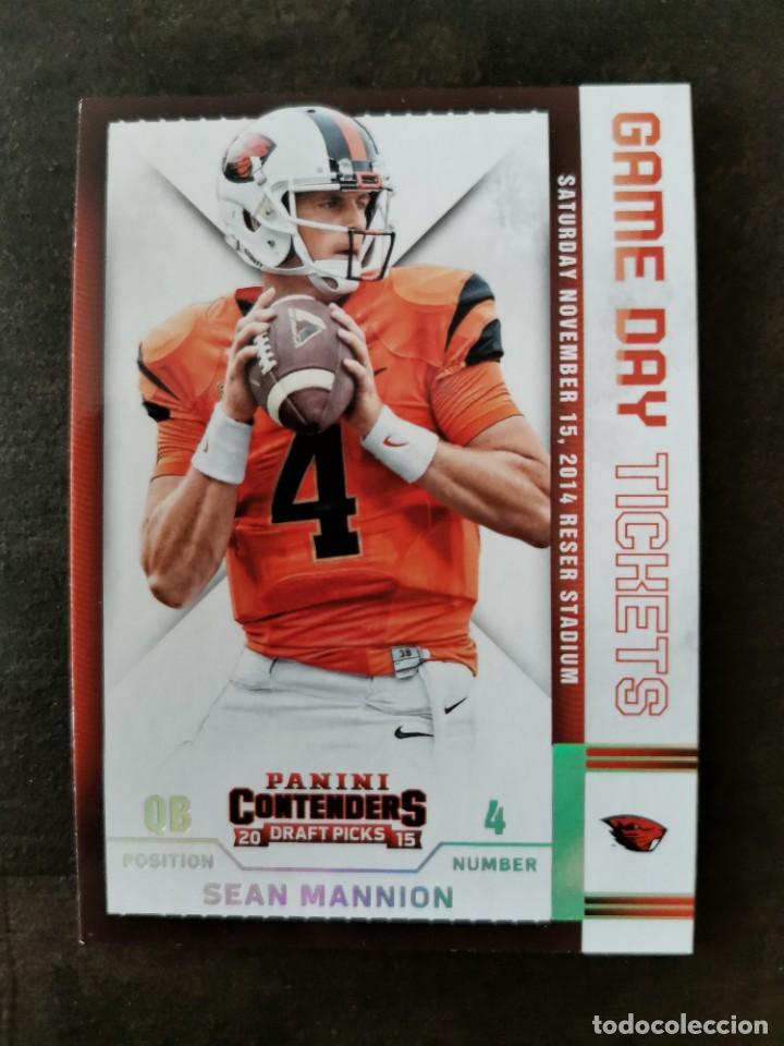 Sammelleidenschaft Sport: Panini Contenders Draft Picks 2015 Game Day Tickets #92 Sean Mannion NFL Card