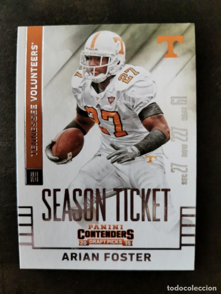 Sammelleidenschaft Sport: Panini Contenders Draft Picks 2015 Season Ticket #15 Arian Foster NFL Card