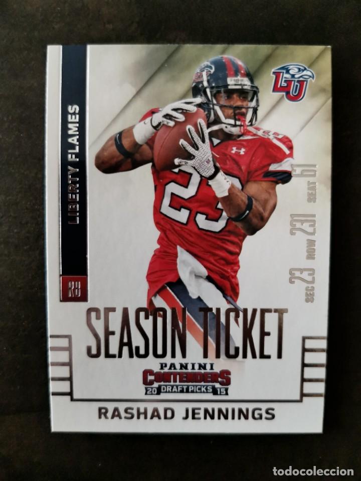 Colecionismo desportivo: Panini Contenders Draft Picks 2015 Season Ticket #84 Radhad Jennings NFL Card