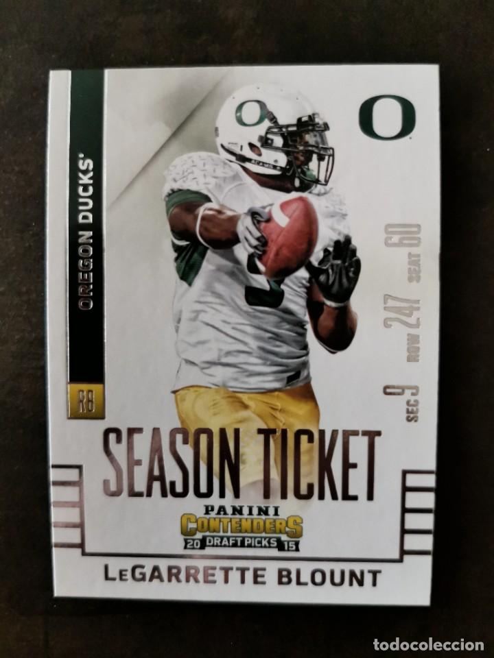 Sammelleidenschaft Sport: Panini Contenders Draft Picks 2015 Season Ticket #91 LeGarrette Blount NFL Card