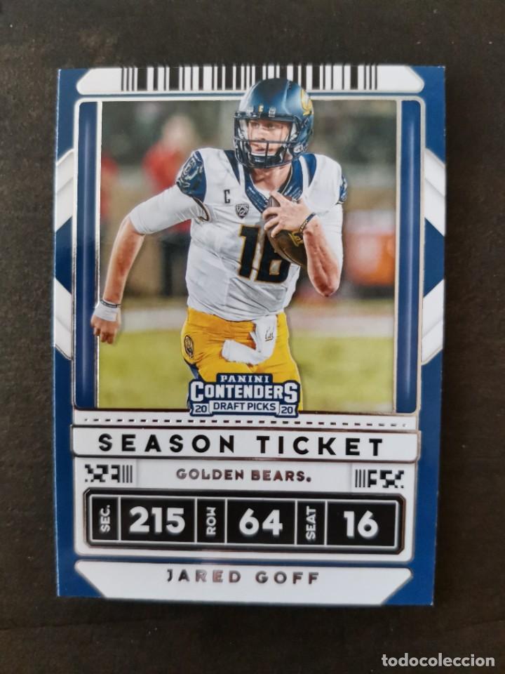 Sammelleidenschaft Sport: Panini Contenders Draft Picks 2020 Season Ticket #47 Jared Goff NFL Card