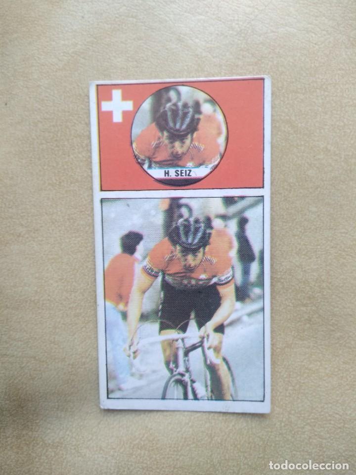 Coleccionismo deportivo: Cromo ciclismo n 82 hubert seiz