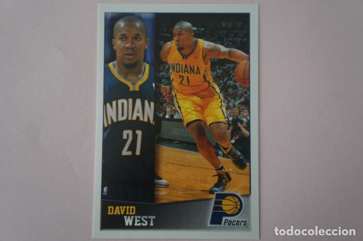 Coleccionismo deportivo: CROMO DE BALONCESTO WEST DE INDIANA PACERS SIN PEGAR N&ordm; 90 LIGA NBA 2013-2014/13-14