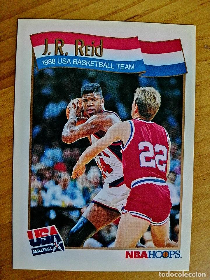 Sports collectibles: NBA - HOOPS - A&Ntilde;O 1991 - BALONCESTO, CROMO NUEVO N&Uacute;MERO 572 - J.R. REIJ