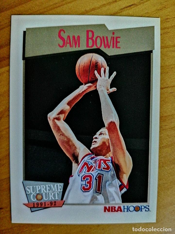Sports collectibles: NBA - HOOPS - A&Ntilde;O 1991 - BALONCESTO, CROMO NUEVO N&Uacute;MERO 481 - SAM BOWIE