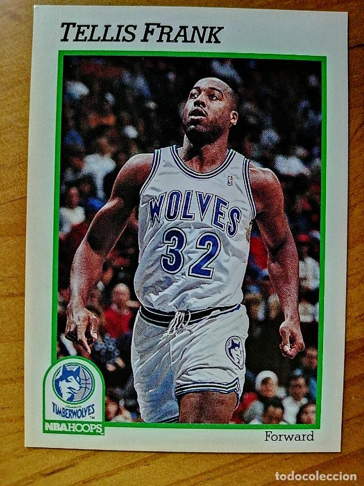 Sports collectibles: NBA - HOOPS - A&Ntilde;O 1991 - BALONCESTO, CROMO NUEVO N&Uacute;MERO 396 - TELLIS FRANK