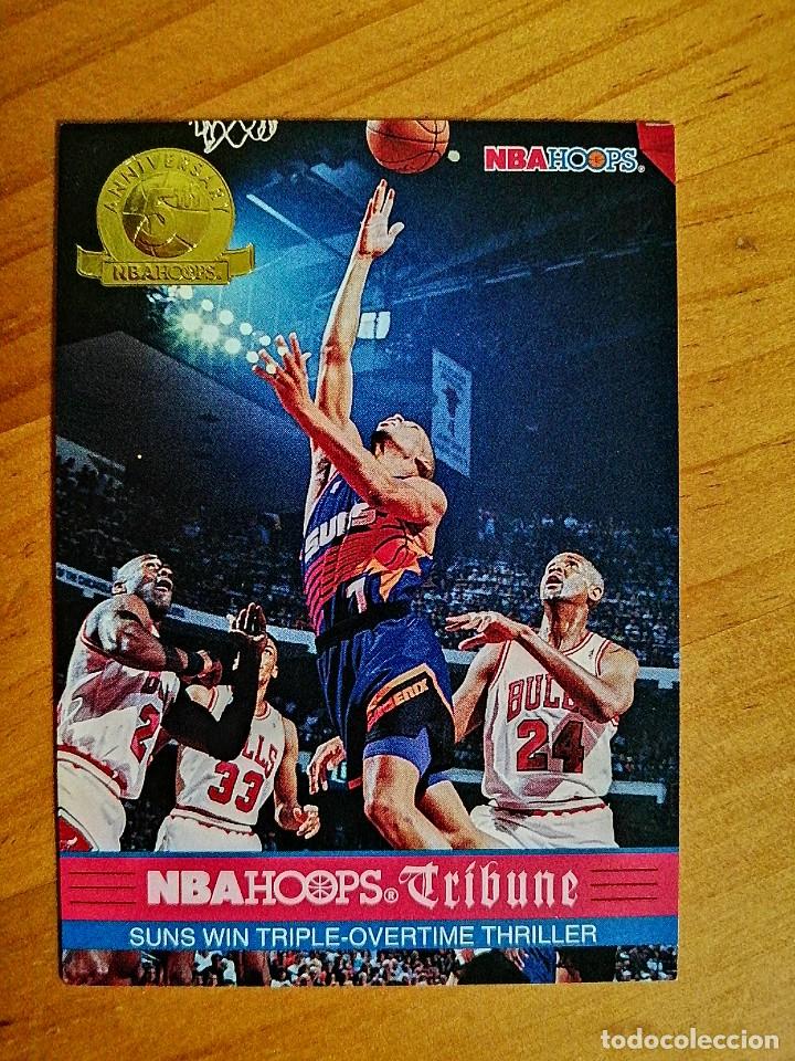 Collectionnisme sportif: SKY BOX - NBA - HOOPS - A&Ntilde;O 1993 - BALONCESTO, CROMO NUEVO N&Uacute;MERO 294 - IM&Aacute;GENES BULLS 121- SUNS 129