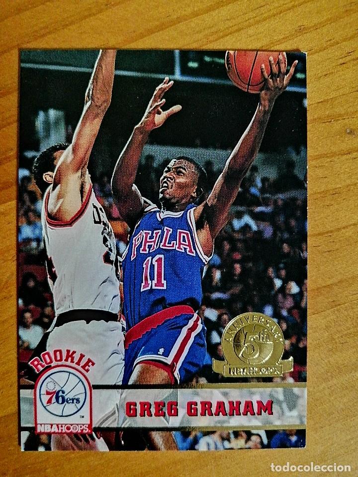 Coleccionismo deportivo: SKY BOX - NBA - HOOPS - A&Ntilde;O 1994 - BALONCESTO, CROMO NUEVO N&Uacute;MERO 386 - GREG GRAHAM