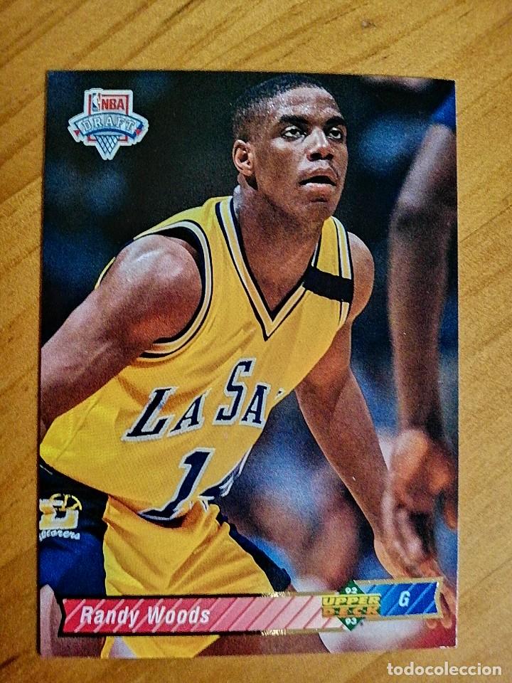 Coleccionismo deportivo: BALONCESTO - NBA - UPPER DECK - 1992-1993 - CROMO NUEVO N&Uacute;M 12 - RANDY WOODS