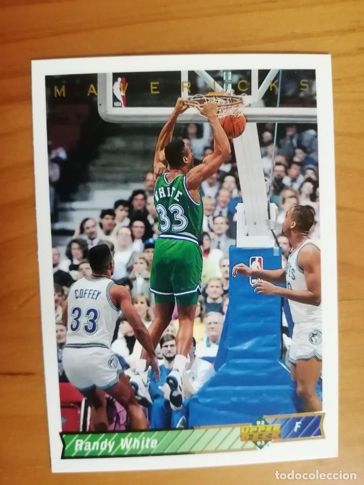 Coleccionismo deportivo: BALONCESTO - NBA - UPPER DECK - 1992-1993 - CROMO NUEVO N&Uacute;M 34 - RANDY WHITE