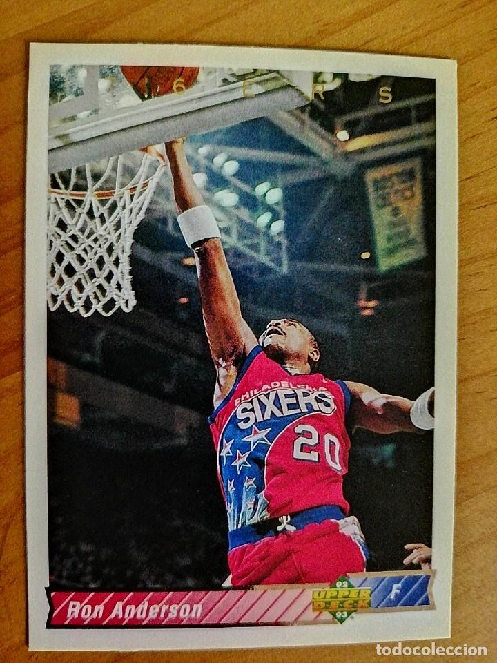Sammelleidenschaft Sport: BALONCESTO - NBA - UPPER DECK - 1992-1993 - CROMO NUEVO N&Uacute;M 217 - RON ANDERSON